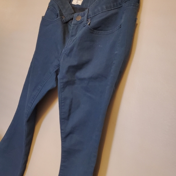 GAP 1969 Navy Blue Flare Pants Curvy Profile - Size 26/2 a/c - Picture 4 of 10